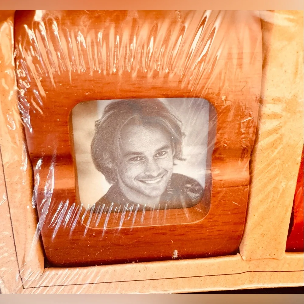 NWT Vintage Rare Woods picture frames Stratus Minis 2x2 openings photos vignette
